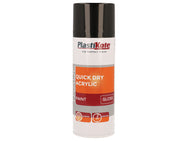 PlastiKote Trade Quick Dry Acrylic Spray Paint Gloss Black 400ml – – Now available at MTN Shop UK.