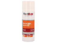PlastiKote Trade Quick Dry Acrylic Spray Paint Gloss White 400ml – – Now available at MTN Shop UK.