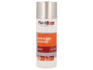 PlastiKote Trade Quick Dry Acrylic Spray Paint Gloss Silver 400ml – – Now available at MTN Shop UK.