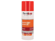 PlastiKote Trade Quick Dry Acrylic Spray Paint Gloss Red 400ml – – Now available at MTN Shop UK.