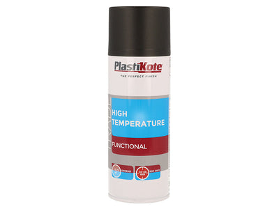 PlastiKote Trade High Temperature Spray Paint Black 400ml – – Now available at MTN Shop UK.