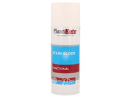 PlastiKote Trade Stain Block Spray Paint White 400ml – – Now available at MTN Shop UK.