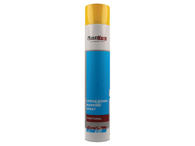 PlastiKote Trade Upside Down Marking Spray Paint Yellow 750ml – – Now available at MTN Shop UK.