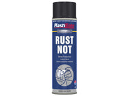 PlastiKote Rust Not Spray Gloss Black 500ml – – Now available at MTN Shop UK.