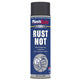 PlastiKote Rust Not Spray Matt Black 500ml
