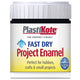 PlastiKote Fast Dry Enamel Paint B1 Bottle Gloss Black 59ml