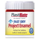 PlastiKote Fast Dry Enamel Paint B25 Bottle Metallic Red 59ml