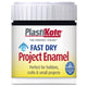 PlastiKote Fast Dry Enamel Paint B2 Bottle Matt Black 59ml