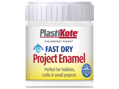 PlastiKote Fast Dry Enamel Paint B4 Bottle Gloss White 59ml – – Now available at MTN Shop UK.