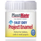 PlastiKote Fast Dry Enamel Paint B4 Bottle Gloss White 59ml