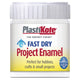 PlastiKote Fast Dry Enamel Paint B5 Bottle Matt White 59ml