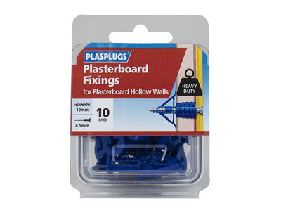 Plasplugs HCF110 Heavy-Duty Plasterboard Fixings Pack of 10 – – Now available at MTN Shop UK.