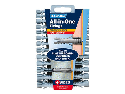 Plasplugs MFA 500 All-In-One Fixings Assorted (52) – – Now available at MTN Shop UK.