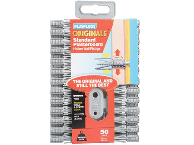 Plasplugs SCF 552 ORIGINALS™ Plasterboard Fixings (50) – – Now available at MTN Shop UK.