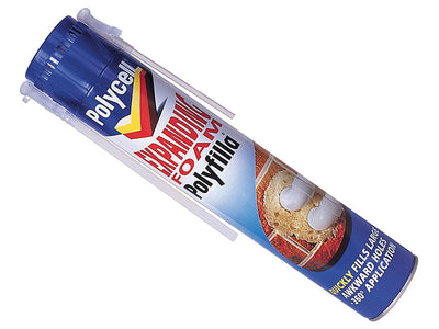 Polycell Expanding Foam Polyfilla 825ml – – Now available at MTN Shop UK.