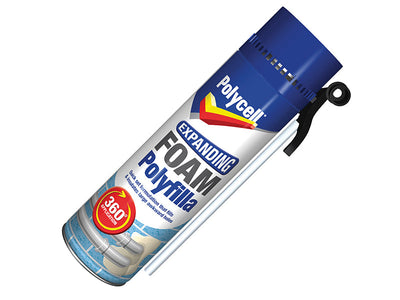 Polycell Expanding Foam Filler Gap Gun 500ml – – Now available at MTN Shop UK.