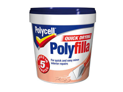 Polycell Multipurpose Quick Drying Polyfilla Tub 1kg – – Now available at MTN Shop UK.