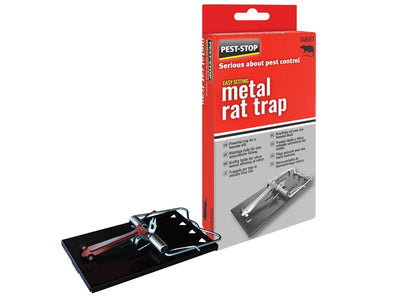 Pest-Stop (Pelsis Group) Easy Setting Metal Rat Trap – – Now available at MTN Shop UK.