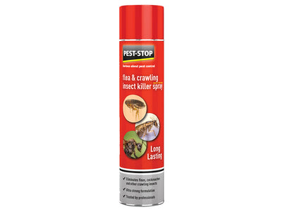 Pest-Stop (Pelsis Group) Flea & Crawling Insect Killer Spray 300ml – – Now available at MTN Shop UK.