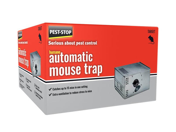 Pest-Stop (Pelsis Group) Automatic Metal Mouse Trap – – Now available at MTN Shop UK.