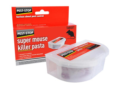 Pest-Stop (Pelsis Group) Super Mouse Killer Pasta Pre-Baited Station – – Now available at MTN Shop UK.