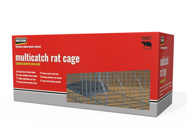 Pest-Stop (Pelsis Group) Multicatch Rat Cage – – Now available at MTN Shop UK.