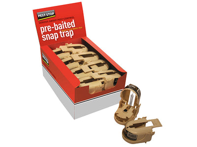 Pest-Stop (Pelsis Group) Snap Mouse Trap (Box 16 Loose) – – Now available at MTN Shop UK.