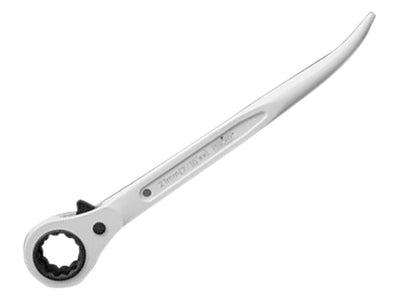 Priory 604 Short Bent Reversible Ratchet Podger 19 x 21mm White – – Now available at MTN Shop UK.