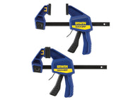 IRWIN® Quick-Grip® Quick-Change™ Medium-Duty Bar Clamp 150mm (6in) Twin Pack – – Now available at MTN Shop UK.