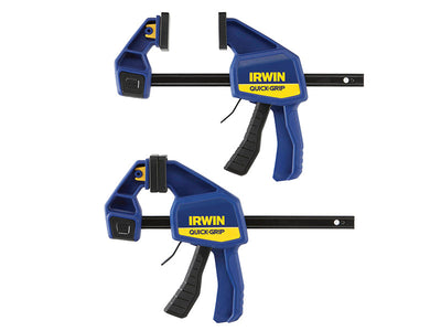 IRWIN® Quick-Grip® Quick-Change™ Medium-Duty Bar Clamp 150mm (6in) Twin Pack – – Now available at MTN Shop UK.