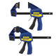 IRWIN® Quick-Grip® Quick-Change™ Medium-Duty Bar Clamp 150mm (6in) Twin Pack