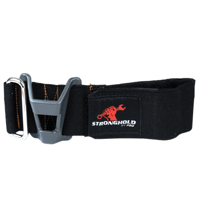 Stronghold Quick-Switch Wrist Cuff – Each link is paired with each tool and provides the mechanism that makes the system the only tethering system in the world that can switch from one place to another without ever being untied. – Now available at MTN Shop UK.