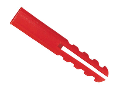 Rawlplug Red Plastic Plugs Screw Size No.6-12 (10 x Card 100) – – Now available at MTN Shop UK.
