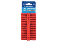 Rawlplug Red UNO® Plugs 6 x 28mm (Card 96) – – Now available at MTN Shop UK.