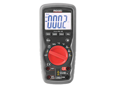 RIDGID DM-100 Micro Digital Multimeter 37423 – – Now available at MTN Shop UK.