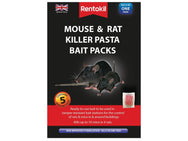 Rentokil Mouse & Rat Killer Pasta Bait (Sachets 5) – – Now available at MTN Shop UK.