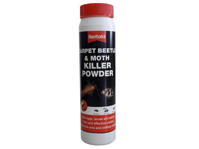 Rentokil Carpet Beetle & Moth Killer Powder 150g – – Now available at MTN Shop UK.