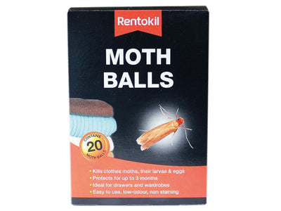 Rentokil Moth Balls (Pack 20) – – Now available at MTN Shop UK.