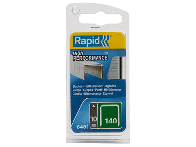Rapid 140/10NB 10mm Galvanised Staples (Narrow Box 650) – – Now available at MTN Shop UK.