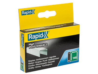 Rapid 140/14 14mm Galvanised Staples (Box 2000) – – Now available at MTN Shop UK.