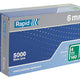 Rapid  140/6 6mm Galvanised Staples (Box 5000)