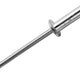 Rapid  Automotive Rivets 4 x 12mm Steel Blister of 50