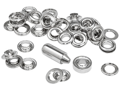 Rapid Grommets 10 x 21mm (25) + Metal 2 Piece Anvil – – Now available at MTN Shop UK.