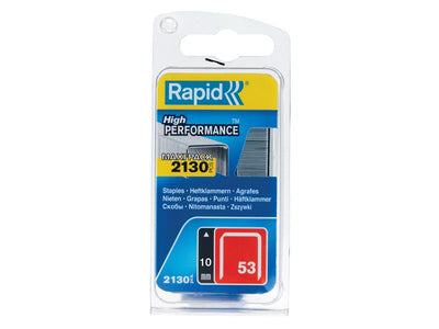 Rapid 53/10B 10mm Galvanised Staples (Pack 2000) – – Now available at MTN Shop UK.