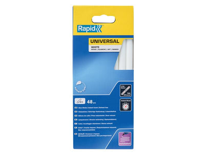 Rapid Universal Glue Sticks, White 12 x 190mm (Pack 48) – – Now available at MTN Shop UK.