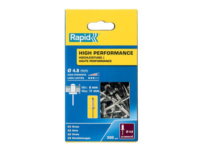 Rapid High Performance Rivets 4.8 x 14mm (Box 300) – – Now available at MTN Shop UK.