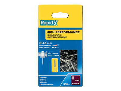 Rapid High Performance Rivets 4.8 x 16mm (Box 300) – – Now available at MTN Shop UK.