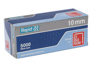 Rapid 53/10B 10mm Galvanised Staples (Box 5000) – – Now available at MTN Shop UK.