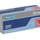 Rapid  53/10B 10mm Galvanised Staples (Box 5000)