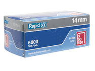 Rapid 53/14B 14mm Galvanised Staples (Box 5000) – – Now available at MTN Shop UK.